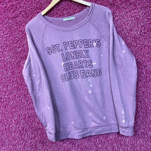 The Beatles Sgt Peppers LHCB Crewneck Sweatshirt size Medium - Picture 3 of 4